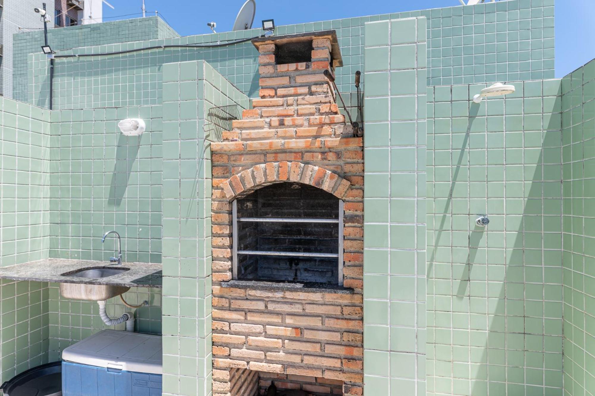Apartamento Com Piscina Recife Exterior foto